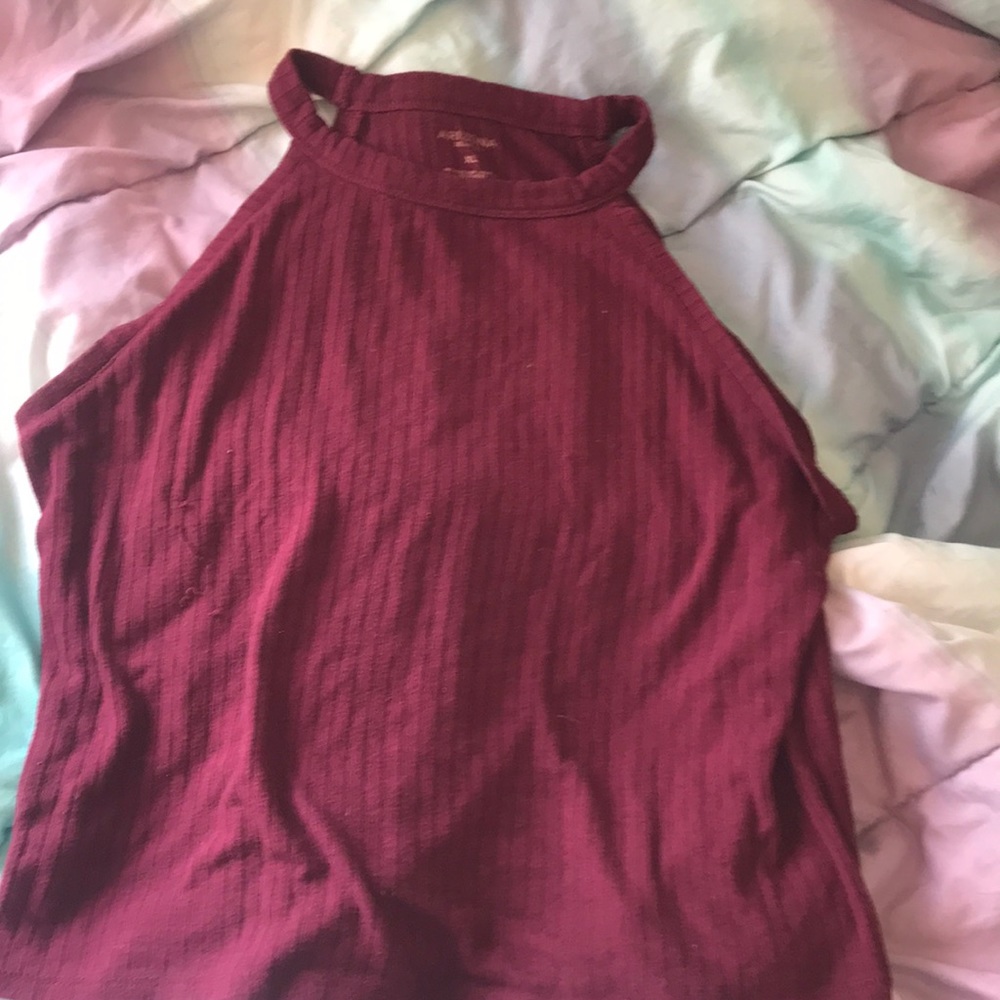Maroon tank top